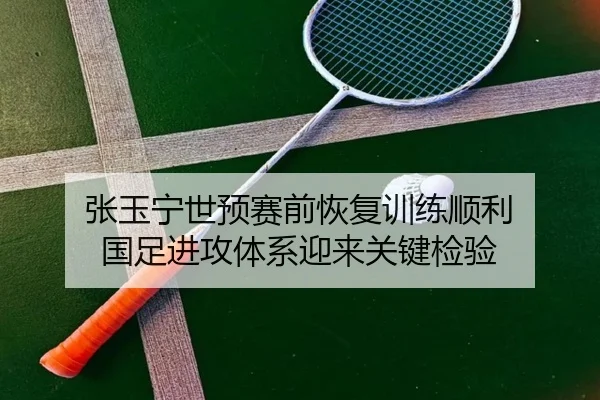 张玉宁世预赛前恢复训练顺利 国足进攻体系迎来关键检验